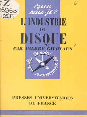 cover image of L'industrie du disque